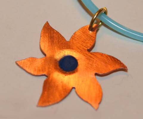 Blume, blau